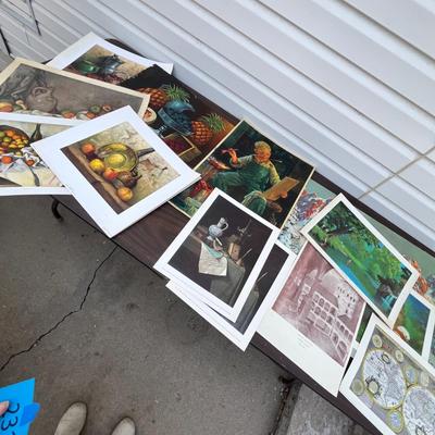 Lot 231 Assortment of medium prints