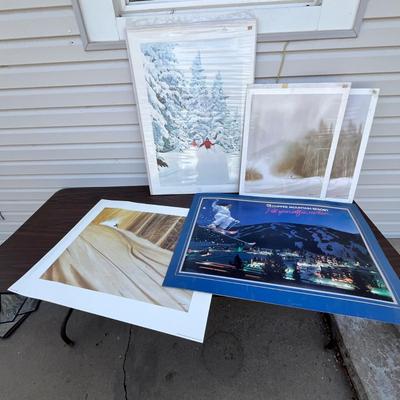 Lot 234 Asst Winter Prints