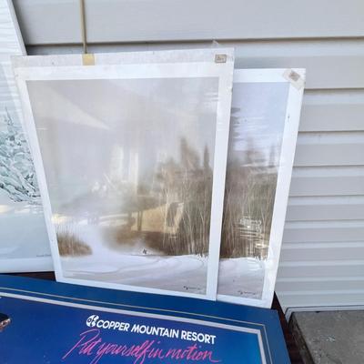 Lot 234 Asst Winter Prints