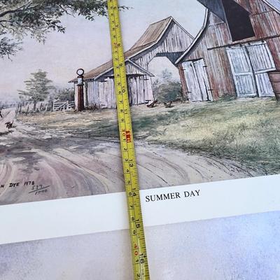 Lot 236 Vintage style prints