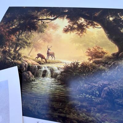 Lot 236 Vintage style prints