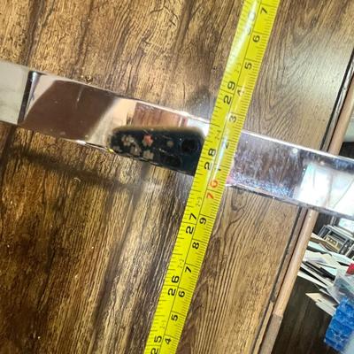 Lot 241 Chrome free standing signage