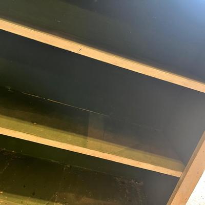 Lot 242 Small wood bookshelf