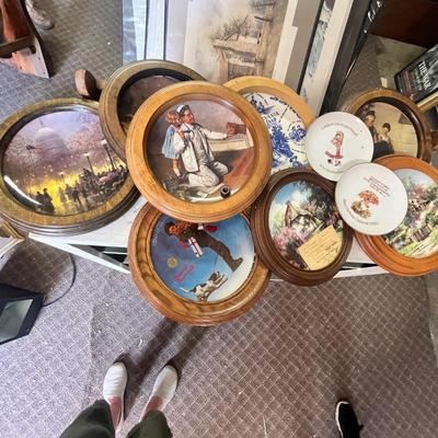 Lot 243 Collectors plates, some with frames