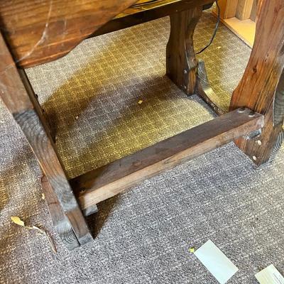 Lot 253 Vintage Pine student desk