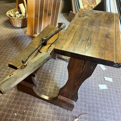 Lot 253 Vintage Pine student desk