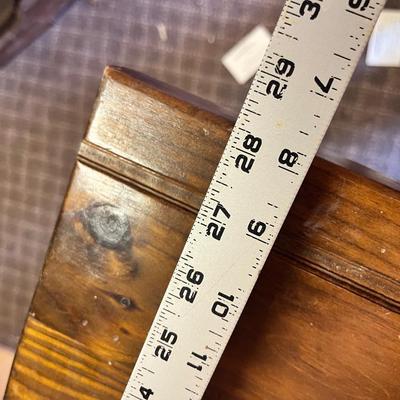 Lot 253 Vintage Pine student desk