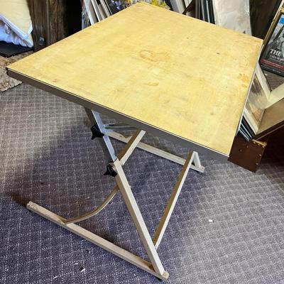 Lot 258 Fold up Architect table