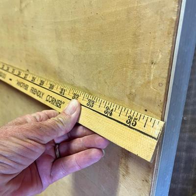 Lot 258 Fold up Architect table