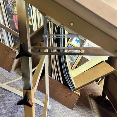 Lot 258 Fold up Architect table