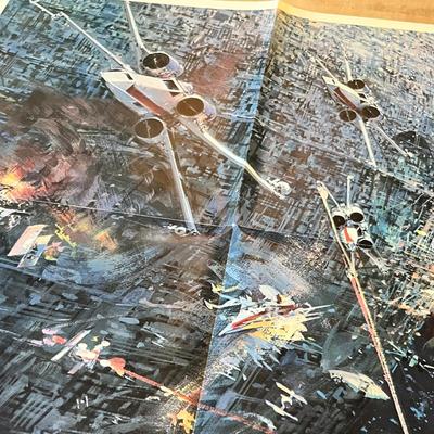 Lot 259 Original STAR WARS movie poster