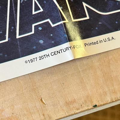 Lot 259 Original STAR WARS movie poster