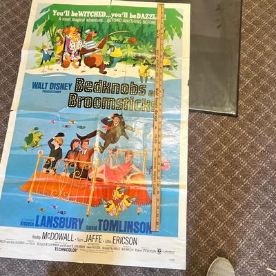 Lot 260 Bedknobs & Broomsticks theater poster