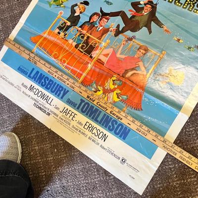 Lot 260 Bedknobs & Broomsticks theater poster
