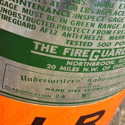 Lot 262 Vintage Fire Extinguisher