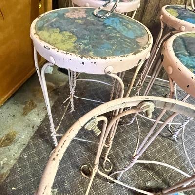 Lot 263 6 Vintage Ice Cream Parlor Stools