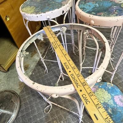 Lot 263 6 Vintage Ice Cream Parlor Stools