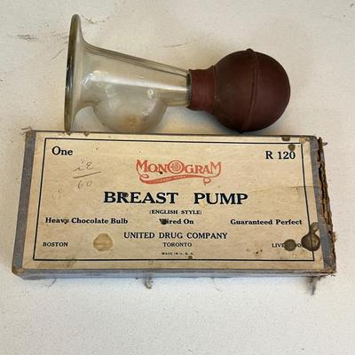 Lot 271 Antique Breast Pump