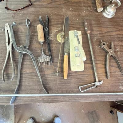 Lot 272 Lot of Farm tools & other