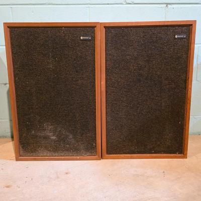 LOT 183B: Vintage Criterion 4X Speakers, 50 Watt-12" Sub Woofers, Model 99-02370 WUX, 2 Untested Speakers