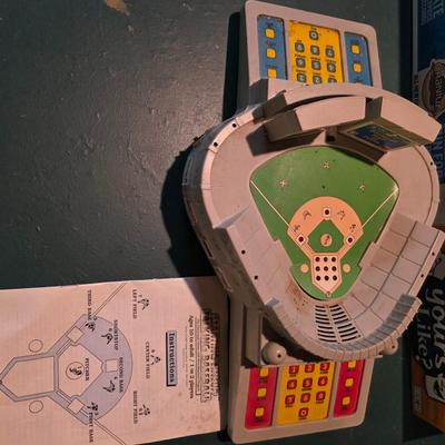 LOT 184B: Large Amount Of Vintage/Unique Board Games, Hasbro, Milton Bradley, Parker Brothers Starting Line Up Talking Baseball &...