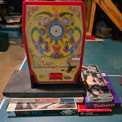 LOT 184B: Large Amount Of Vintage/Unique Board Games, Hasbro, Milton Bradley, Parker Brothers Starting Line Up Talking Baseball &...