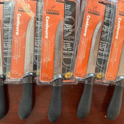 Oneidas Contoura Knives - New in Packages
