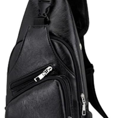 Crossbody Sling Bag for Men Women with Earphone Hole, Small Shoulder Bag