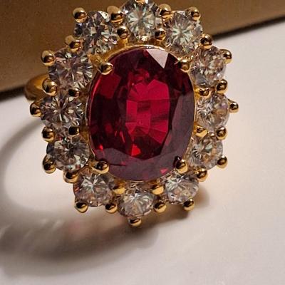 GIA CERTIFIED Lab Grown Ruby Ring