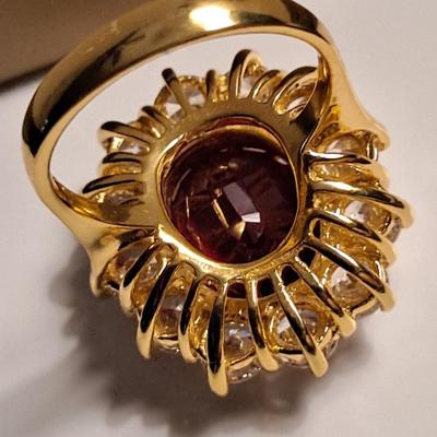 GIA CERTIFIED Lab Grown Ruby Ring