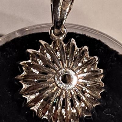 5ct Moissanite Diamond Pendent