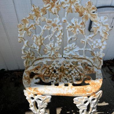 Wrought Iron Yard Patio Chair