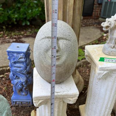 Miscellaneous Garden Yard Art - Stone, Ceramic, Cast Iron