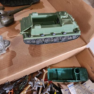 Marx Battleground and other Military Play Toys