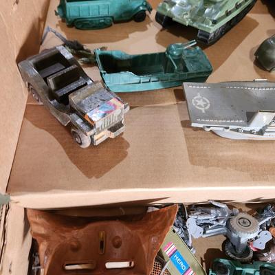 Marx Battleground and other Military Play Toys