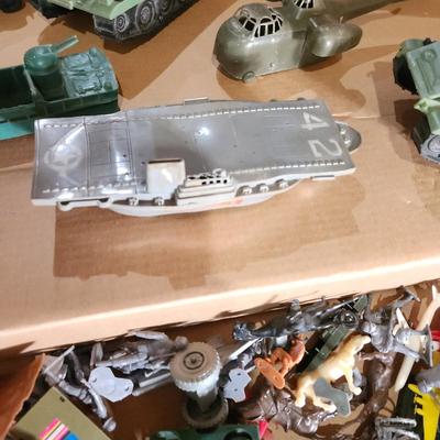 Marx Battleground and other Military Play Toys