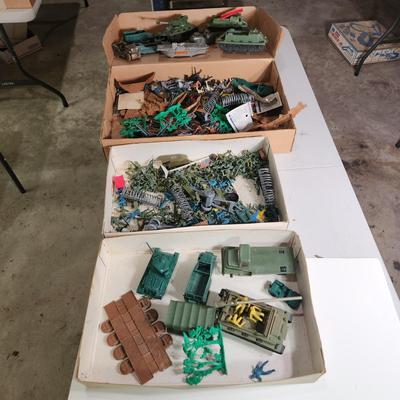 Marx Battleground and other Military Play Toys