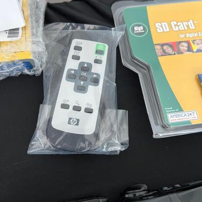 Photography Lot - Cool Pix, HP Camera Doc, SD Card