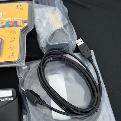 Photography Lot - Cool Pix, HP Camera Doc, SD Card