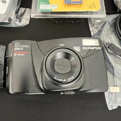 Photography Lot - Cool Pix, HP Camera Doc, SD Card