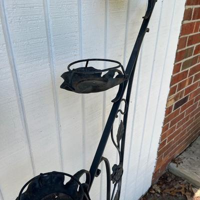 Yard Plant Stands Lot