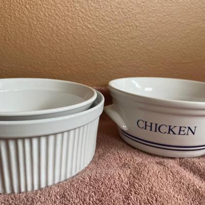Small bowls including Pyrex