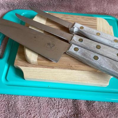 Cutting Boards and knives