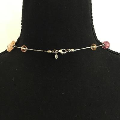 Beautiful Vintage Premier Design faux glass bead necklace