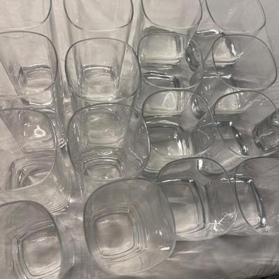 Clear glasses