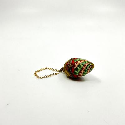 Sale Photo Thumbnail #488: Measurements:
2" in height, 1" in diameter