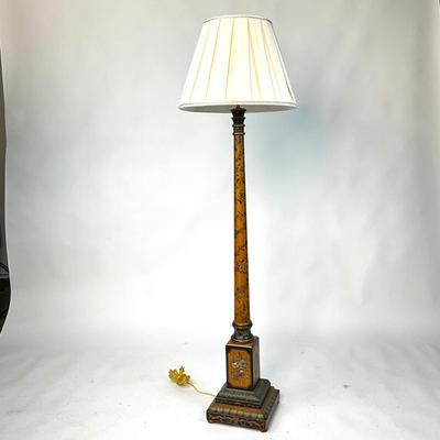 Sale Photo Thumbnail #511: With Plated Lamp Shade
Measurements:
63" in height