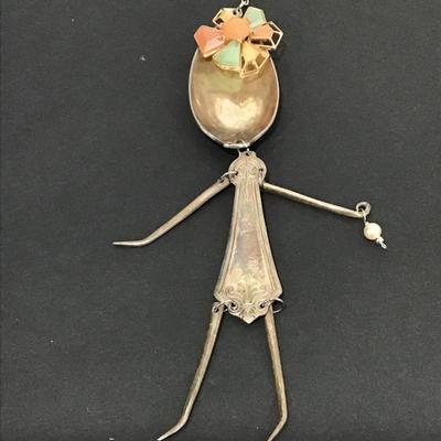 Vintage, silver plated, silverware, sculpture, handcrafted