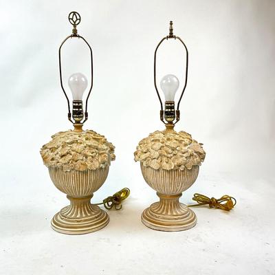 Sale Photo Thumbnail #530: Comes with no shades for both lamps
measurements:
24" in height