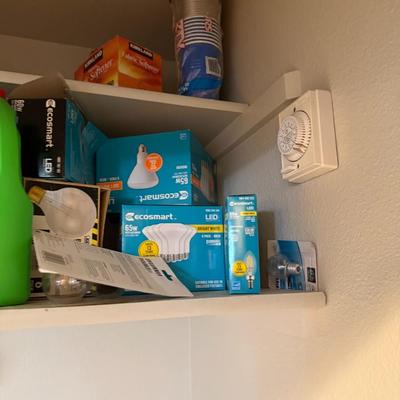 Sale Photo Thumbnail #339: Lot of fluids and light bulbs